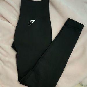 Gymshark Vital Seamless Leggings-Black marl